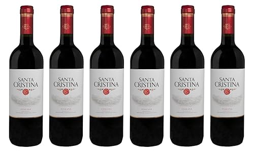6x 0,75l - Santa Cristina - Rosso - Toscana I.G.P. - Italien - Rotwein trocken von Liakai