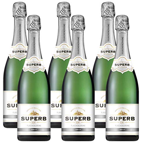 Superb Sekt Brut aus traditioneller Flaschengärung (6 x 0.75 l) von Liakai