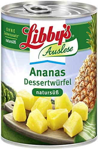 Libby`s Ananas Dessertwürfel, natursüß 560 g von Libby's