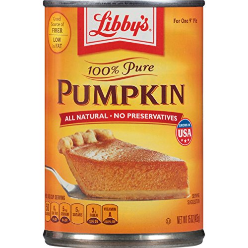 Libbys 100% Pure Pumpkin Pie Filling 425 g (Pack of 4) von Libby's