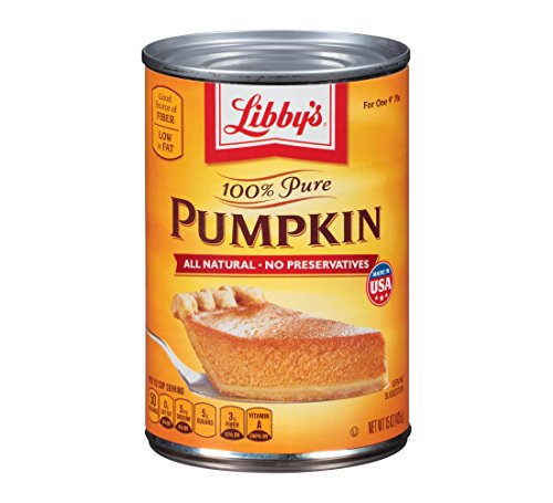 Libbys 100% Pure Pumpkin Pie Filling 425 g (Pack of 4) von Libby's