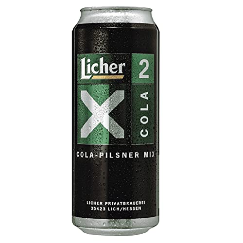 Licher x² Cola Biermischgetränk, EINWEG (1 x 0.5 l) von Licher