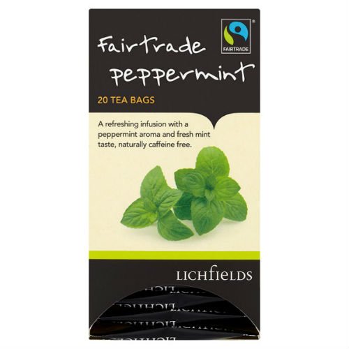 Lichfields Fairtrade Peppermint 20 Teebeutel 30g von Lichfields