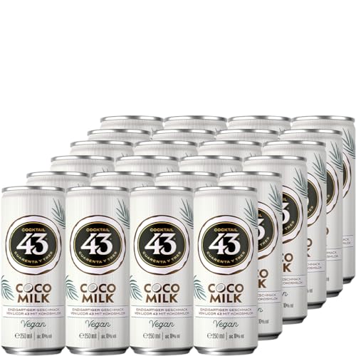 Licor 43 Cocomilk RTD 10% vol 2 x 12 x 0,25 l INKL. PFAND 6 EURO von Licor 43