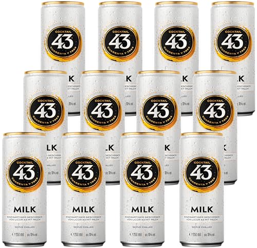 Licor 43 Milk Cocktail RTD (12 x 250ml) von Licor 43