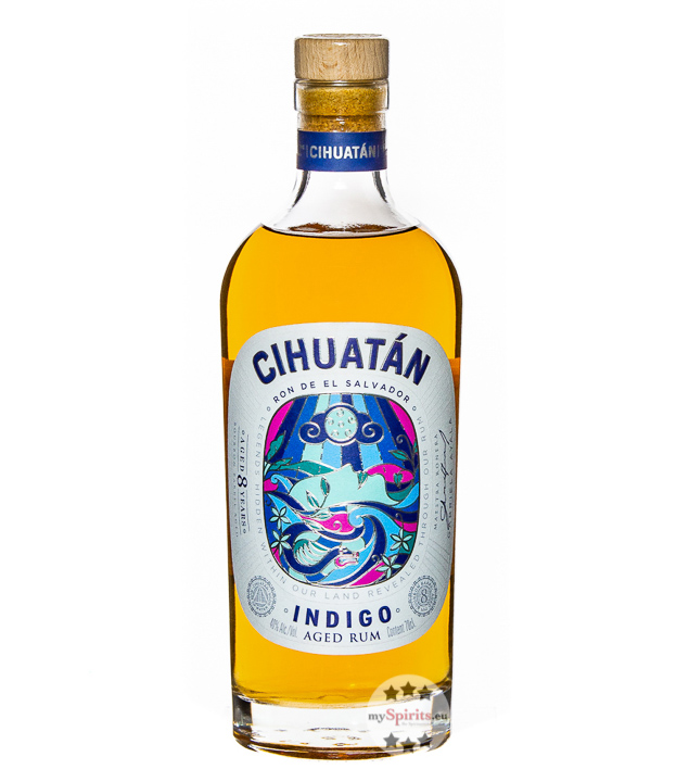 Cihuatán Rum Indigo 8 Jahre (40 % Vol., 0,7 Liter) von Licorera Cihuatán