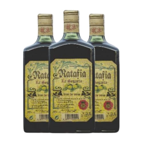 Liköre Licorera de La Segarra Ratafia 70 cl (Karton mit 3 Flaschen von 70 cl) von Licorera de La Segarra