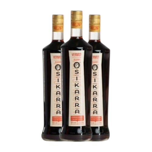 Schnaps Licorera de La Segarra Sikarra 1 L (Karton mit 3 Flaschen von 1 L) von Licorera de La Segarra