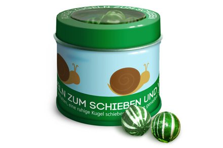 Liebeskummerpillen - 8402 - Ruhige Kugeln zum schieben und vernaschen, Fruchtbonbons, 45g von Liebeskummerpillen