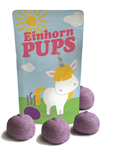 Welt der Einhörner Marshmellows, lecker und ein echter Hingucker (Einhorn Pups groß 40 g) von Liebeskummerpillen