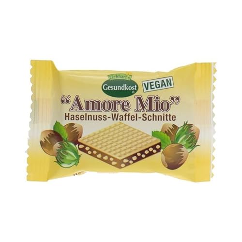 Liebhart's Amore Mio Haselnuss-Waffel-Schnitte - 19g x 20-20er Pack VPE von Liebhart's