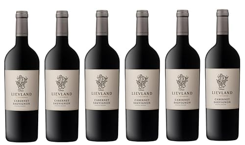 6x 0,75l - 2022er - Lievland - Cabernet Sauvignon - Coastal Region W.O. - Südafrika - Rotwein trocken von Lievland