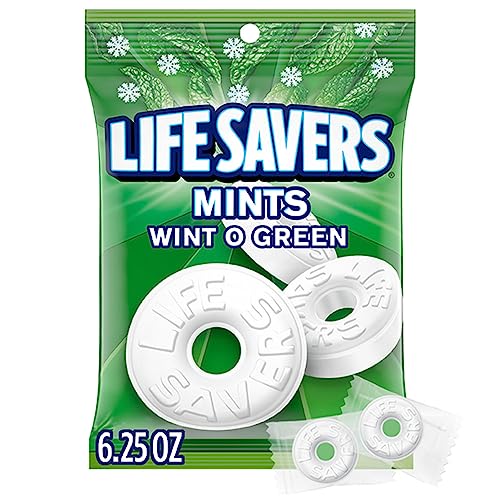 Life Savers Lifesavers Wint O Green Bag, 3er Pack (3 x 177 g) von Life Savers