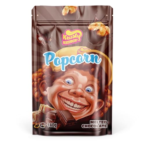 KRUSTY KRUNCH Popcorn mit Geschmack I süßer Snack 140g (140g, Melted Chocolate) von Lifeofvape