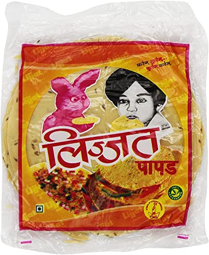 Lijjat Papad Geschmacksrichtungen, 200 g, 3 / 6 / 12 Stück 3 von Lijjat