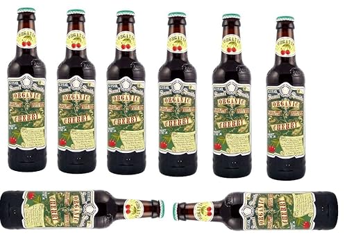 8 Flaschen Samuel Smith Organic Cherry 0,355l Frucht Bier 5,1% Vol. inc. EINWEG Pfand von Likör