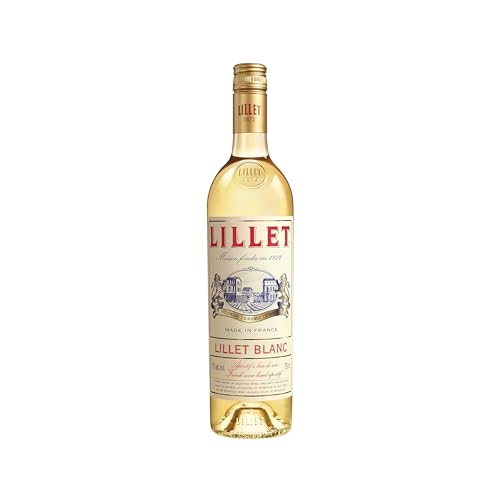 Lillet Blanc – Französischer Weinaperitif mit fruchtig-frischem Geschmack – 1 x 0,75 l, 750 ml (6er Pack) von Lillet