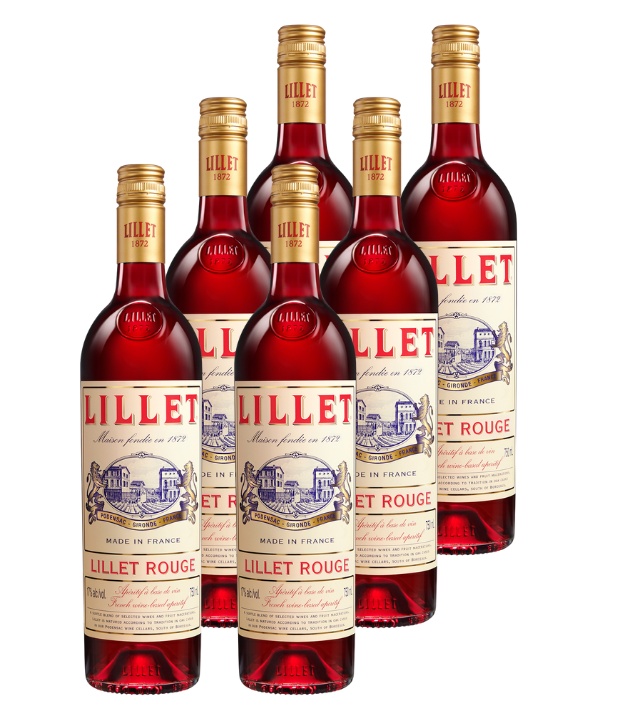 Lillet Rouge 6er-Paket (17 % vol., 4,5 Liter) von Lillet