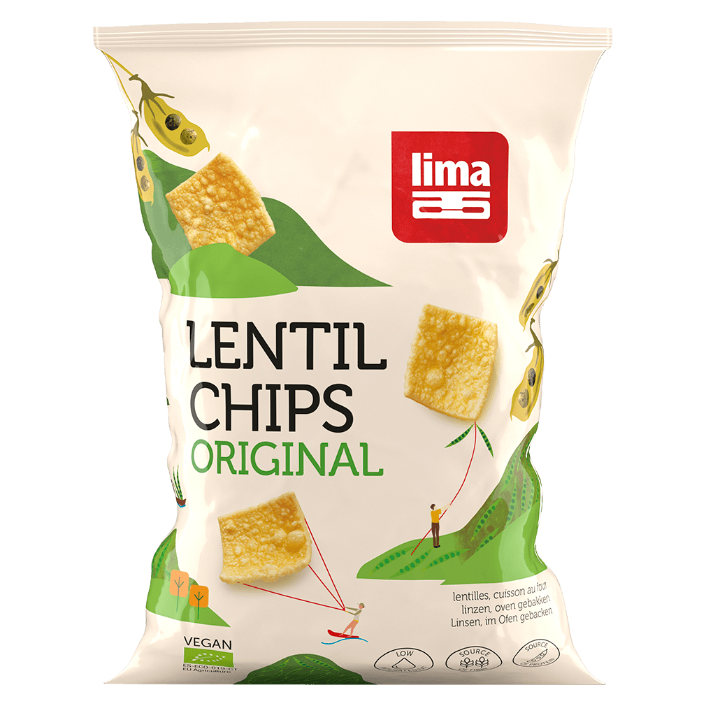 Bio Lentil Chips Original von Lima