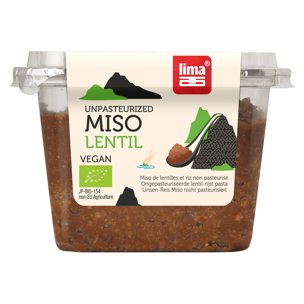 Bio Linsen Miso, unpasteurisiert von Lima