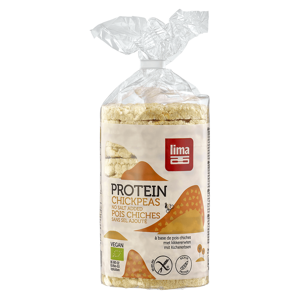 Bio Protein Waffeln Kichererbsen von Lima