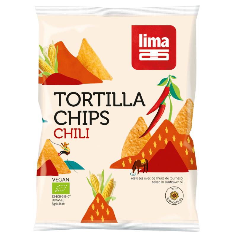 Bio Tortilla Chips Chili von Lima