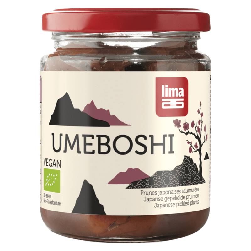 Bio Umeboshi eingelegte japanische Pflaumen von Lima