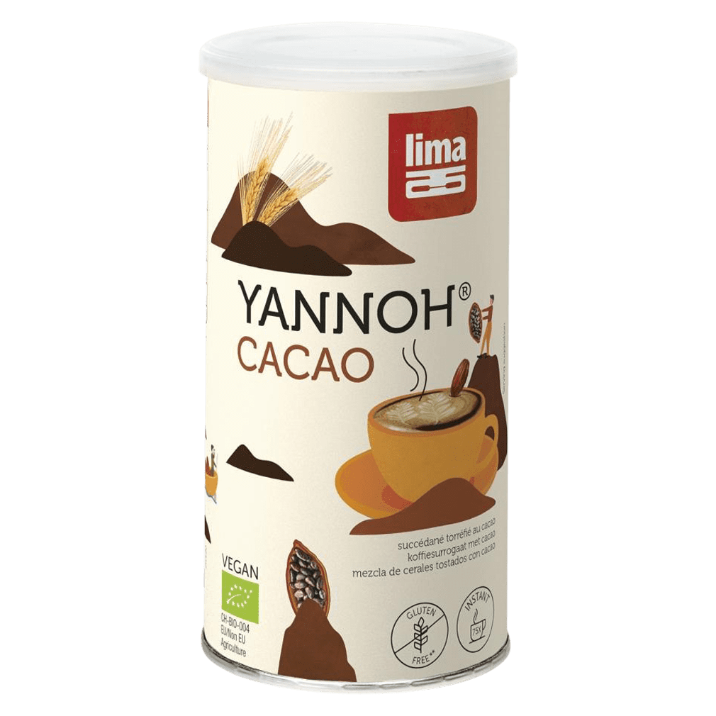 Bio Yannoh Getreide Kakao, 175g von Lima