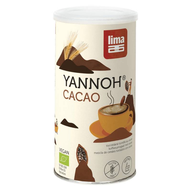 Bio Yannoh Getreide Kakao, 175g von Lima