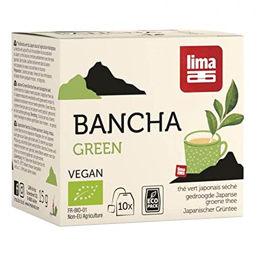 Green Bancha Grüner Tee (Beutel) 2 x 15 gr von lima