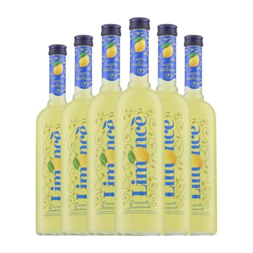 Liköre Limonce Limoncello Medium Flasche 50 cl (Karton mit 6 Medium Flasche von 50 cl) von Limonce