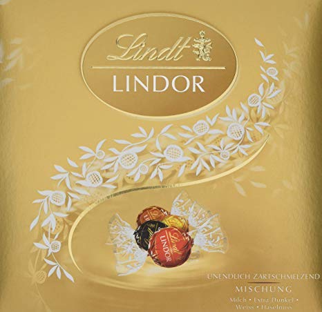 LINDOR PRÄSENT BOX MISCHUNG, 499 g von Lindt & Sprüngli