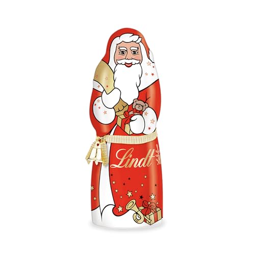 Lindt Schokolade Weihnachtsmann | 3 x 70 g | Weihnachtsmann aus feinster Vollmilchschokolade | Weihnachtsmann | Schokoladen-Geschenk zu Weihnachten | Weihnachtsschokolade von Lindt & Sprüngli