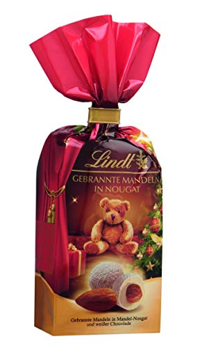 Lindt Weihnachts-Tradition Gebrannte Mandeln in Nougat, 7er Pack (7 x 100 g) von Lindt & Sprüngli