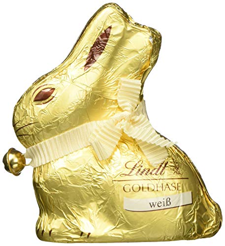 Lindt & Sprüngli Goldhase,weiss, 100 g von Lindt & Sprüngli