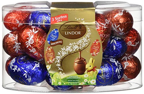 Lindt & Sprüngli Lindor-Eier Mischung, 1er Pack (1 x 450 g) von Lindt & Sprüngli