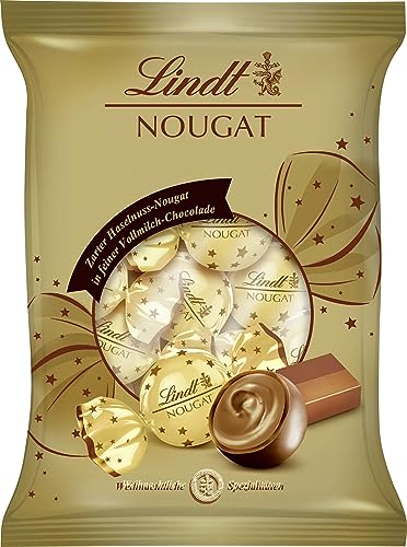 Lindt & Sprüngli Nougat Doppeldreh Beutel, 4er Pack (4 x 101 g) von Lindt & Sprüngli