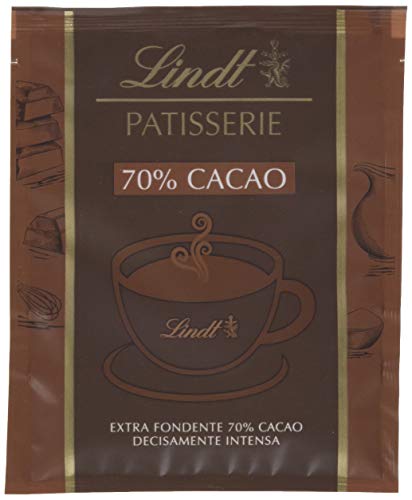 Lindt & Sprüngli Trink-Chocolade, 70% Kakao im Portionsbeutel, Getränkepulver, 25 x 20 g, 500 g von Lindt & Sprüngli