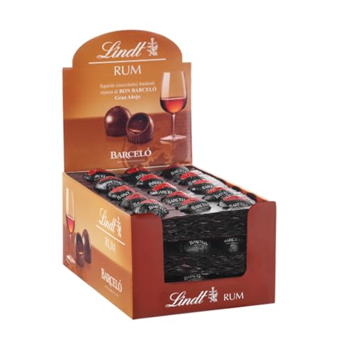 Lindt® | Barcelò® dunkle Schokoladenpraline und Füllung - 594 Gr | 45 gefüllte dunkle Schokoladen von Lindt