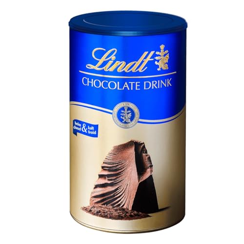 Lindt Chocolate Drink | Kakaopulver | 300g Vorratsdose | Schokoladendrink aus feinster Lindt Vollmilch-Schokolade | Schokoladengetränk | Trinkschokolade von Lindt