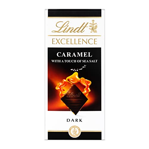 Lindt Excellence Dark Caramel Schokoriegel, 100 g von Lindt