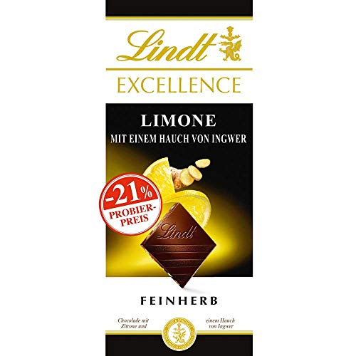 Lindt Exellence Limone Ingwer 100g von Lindt