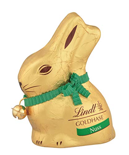 Lindt Goldhase - Premium Vollmilch-Nuss-Schokolade zu Ostern, 20% Haselnuss-Anteil, 8er Pack (8 x 50 g) von Lindt