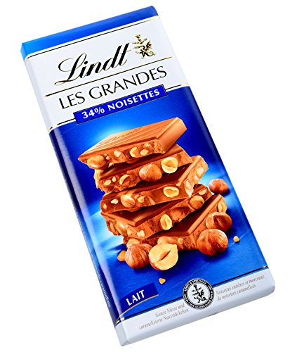 Lindt Les Grandes Schokolade, 34 % Noisette Lait 150 g von Lindt