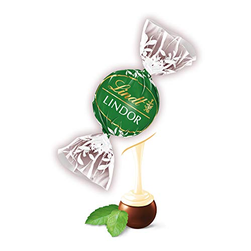 Lindt Lindor Kugeln Minze Vollmilch, 240 Kugeln, 1er Pack (1 x 3 kg) von Lindt