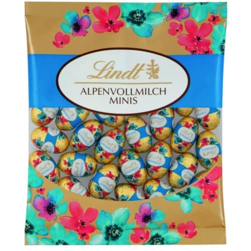 Lindt - Mini Eier Alpenvollmilch Minis Blumen Edition - 180g von Lindt