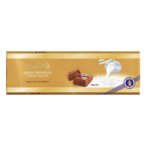 Lindt Schokolade Alpenvollmilch Extra | 300 g Tafel | Aus feinster Alpenvollmilch-Schokolade | Schokoladentafel | Schokoladengeschenk (1er Pack) von Lindt