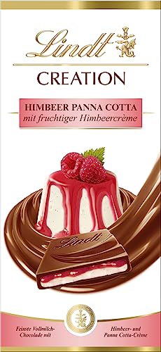 Lindt Schokolade Creation Himbeere Panna Cotta, Schokoladen-Geschenk, Schokoladentafel, 150g von Lindt