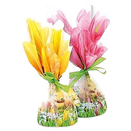 Lindt Schokolade Hasen-Nest | 194 g | Geschenk mit Vollmilch GOLDHASE und 8 Eiern in den Sorten LINDOR Milch, Vanille Trüffel, Cresta, Nougat | Oster Schokolade | Schokoladengeschenk von Lindt