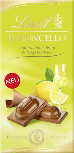 Lindt Schokolade Limoncello | 100 g Tafel | zartschmelzende Vollmilch-Schokolade mit fruchtigem Limoncello Geschmack | Schokoladentafel für Genießer | Schokoladengeschenk von Lindt